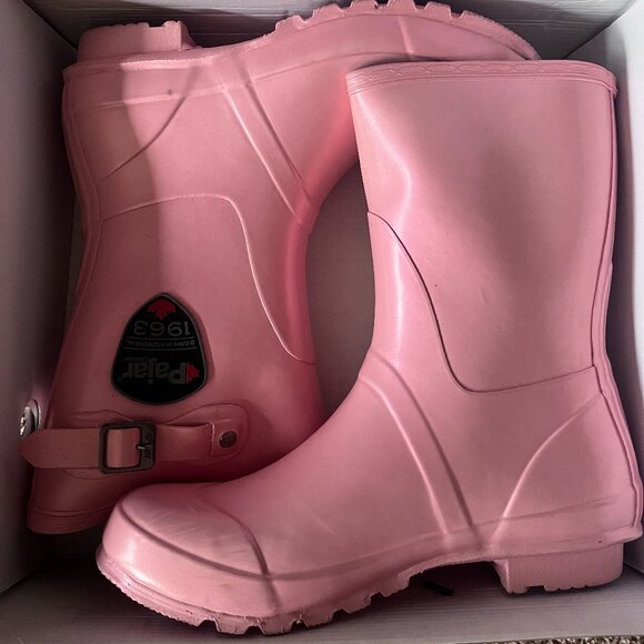 Pajar Canada 1963 Bubblegum Pink Rain Boots - Picture 1 of 2